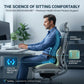 TechVex ComfortCore™ Ergonomic Seat Cushion