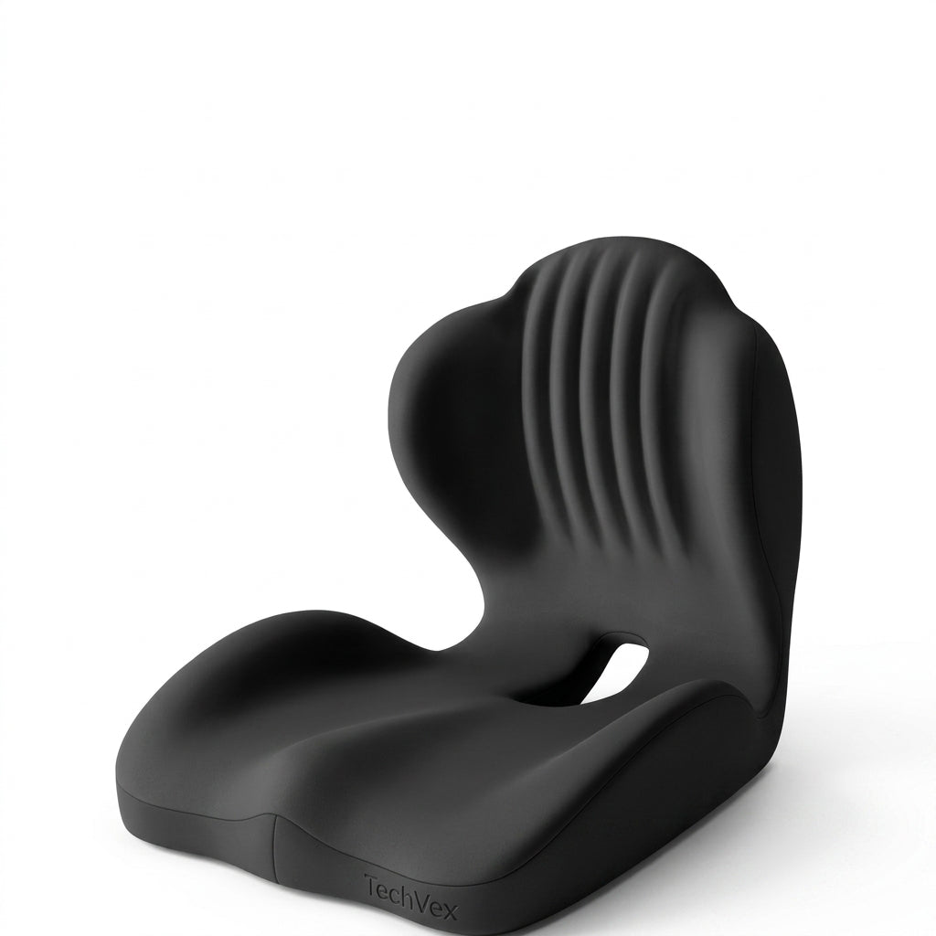 TechVex ComfortCore™ Ergonomic Seat Cushion