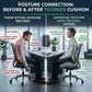 TechVex ComfortCore™ Ergonomic Seat Cushion