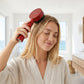 TechVex™ Electric Vibration Redlight Scalp Therapy Comb – Red Light Hair Growth Massager & Oil Applicator