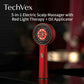 TechVex™ Electric Vibration Redlight Scalp Therapy Comb – Red Light Hair Growth Massager & Oil Applicator